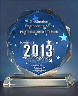 2013 "Best of Dayton Award" in Machinery & Equipment